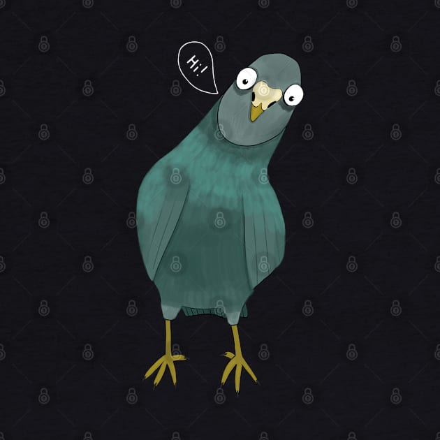 Funny Pigeon by Suneldesigns